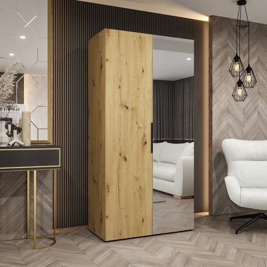 Marbella II Hinged Door Wardrobe 100cm