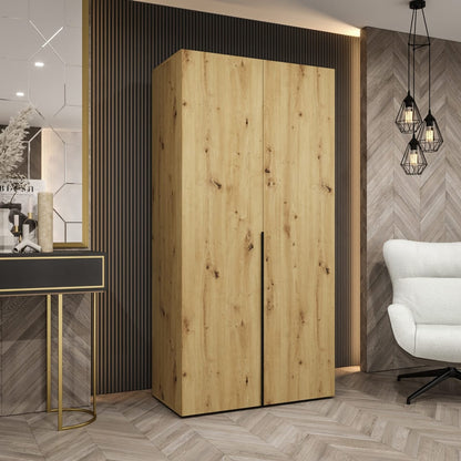 Alicante I Hinged Door Wardrobe 100cm