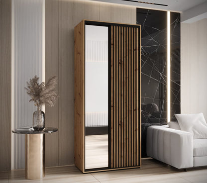 Sapporo II Sliding Door Wardrobe 120cm