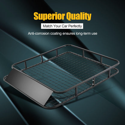 Car Roof Rack with Wind Shield for SUV & Truck Cars