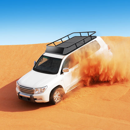 Car Roof Rack with Wind Shield for SUV & Truck Cars