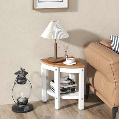 Corner Shower Bench Stool with Storage Shelf for Shaving Legs