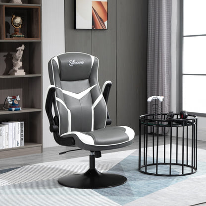 Vinsetto High Back Computer Gaming Chair Executive Swivel Adjustable Home Office Grey