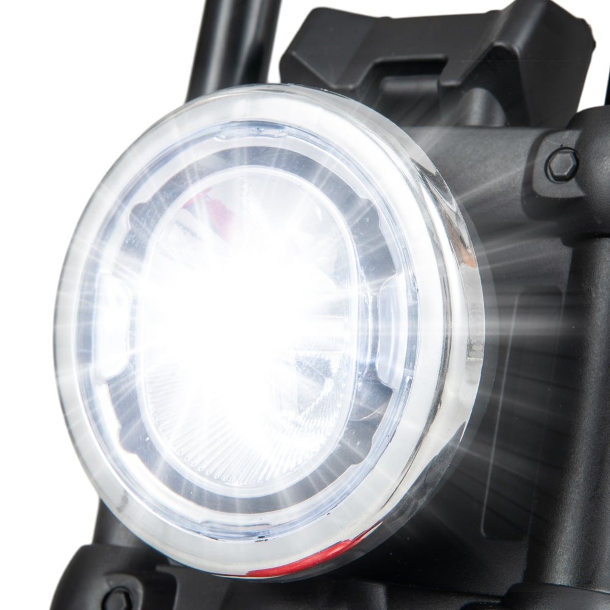6V Kids Ride On Motorcycle with Training Wheels and Headlight for Toddlers-Red