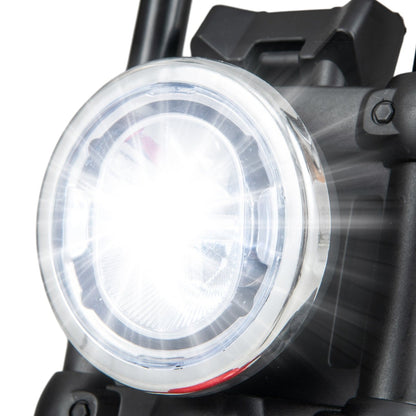 6V Kids Ride On Motorcycle with Training Wheels and Headlight for Toddlers-Red