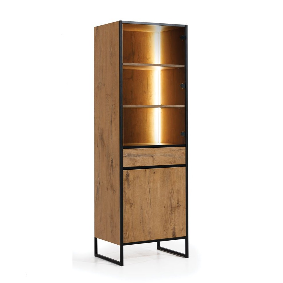 Loft Tall Display Cabinet 60cm