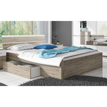 Beta Divan Bed [Oak San Remo]