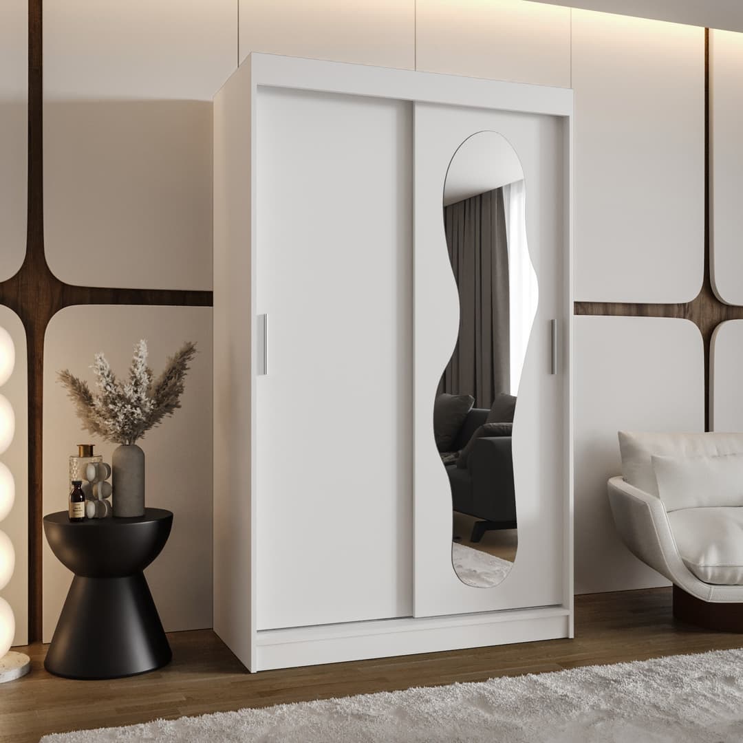 Ultra Sliding Door Wardrobe 120cm