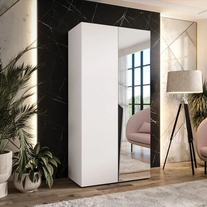 Piano II Hinged Door Wardrobe 100cm