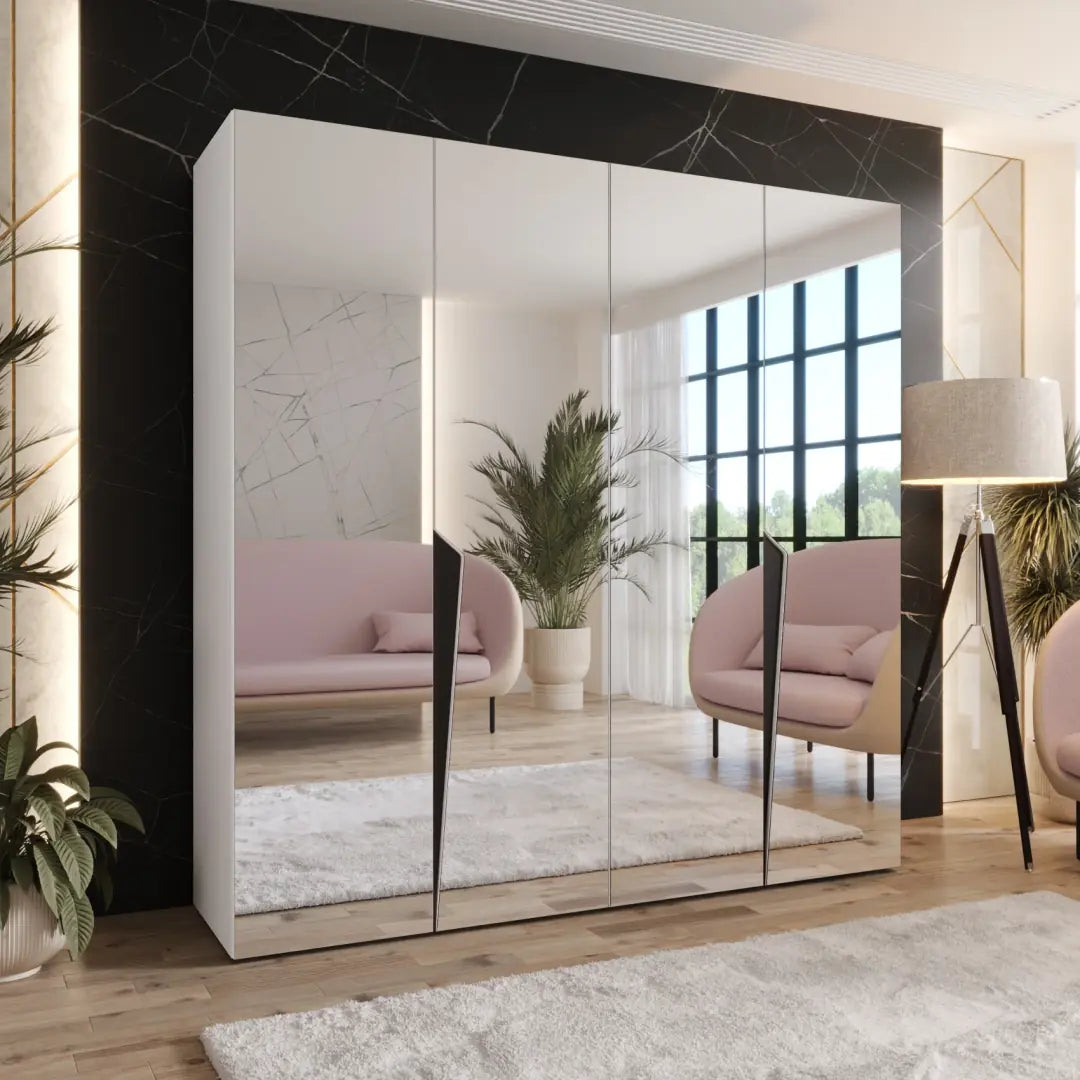 Piano III Hinged Door Wardrobe 200cm