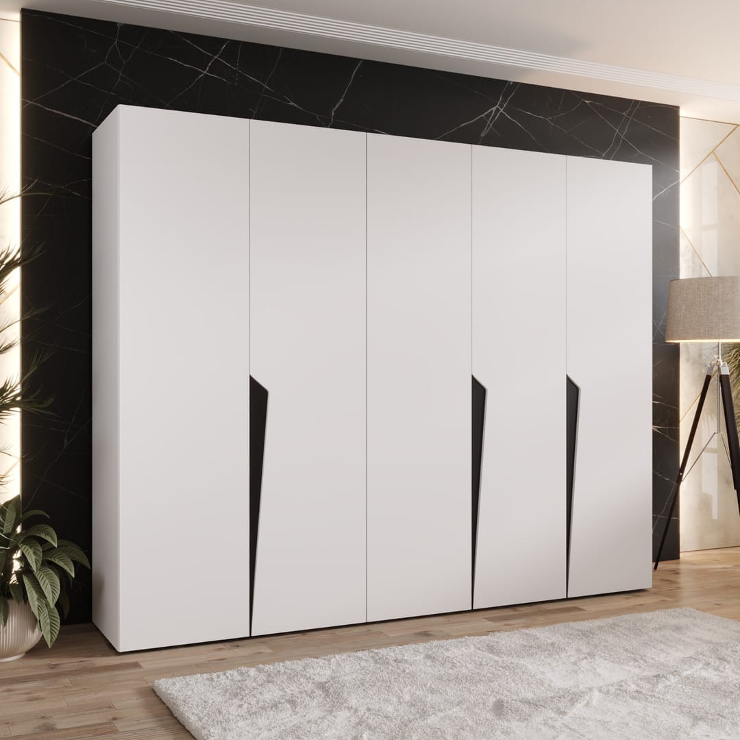 Piano I Hinged Door Wardrobe 250cm