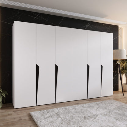 Piano I Hinged Door Wardrobe 300cm