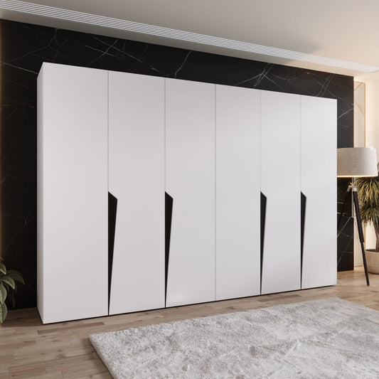 Piano I Hinged Door Wardrobe 300cm