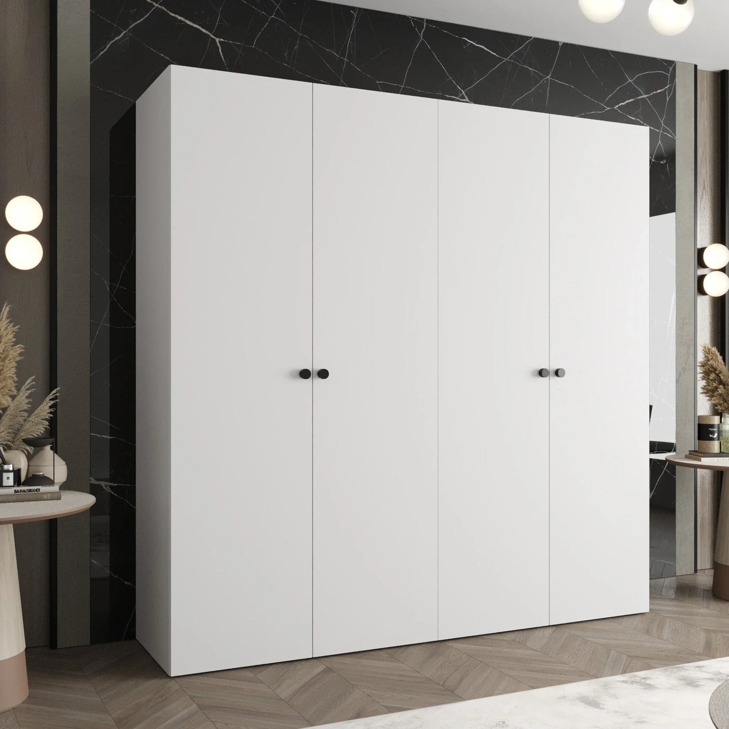 Parma I Hinged Door Wardrobe 200cm