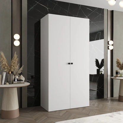 Parma I Hinged Door Wardrobe 100cm