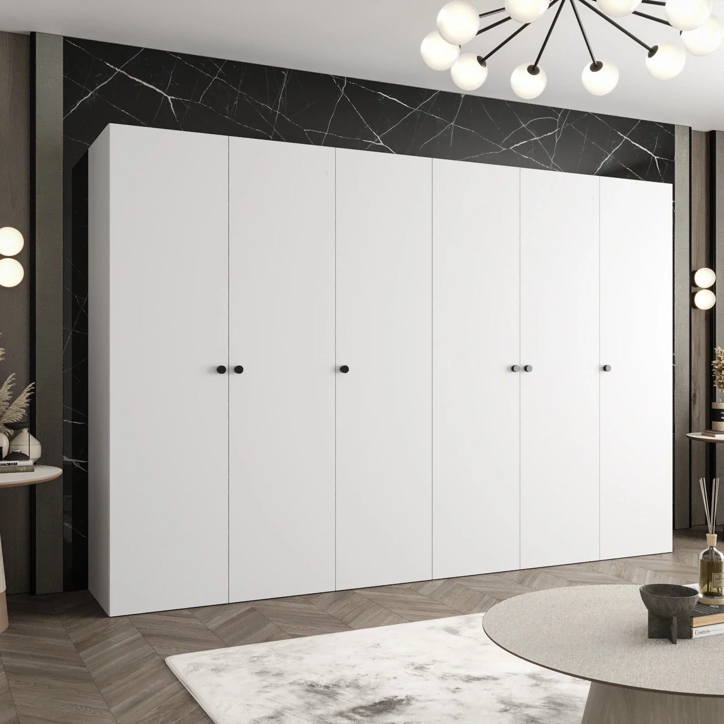 Parma I Hinged Door Wardrobe 300cm
