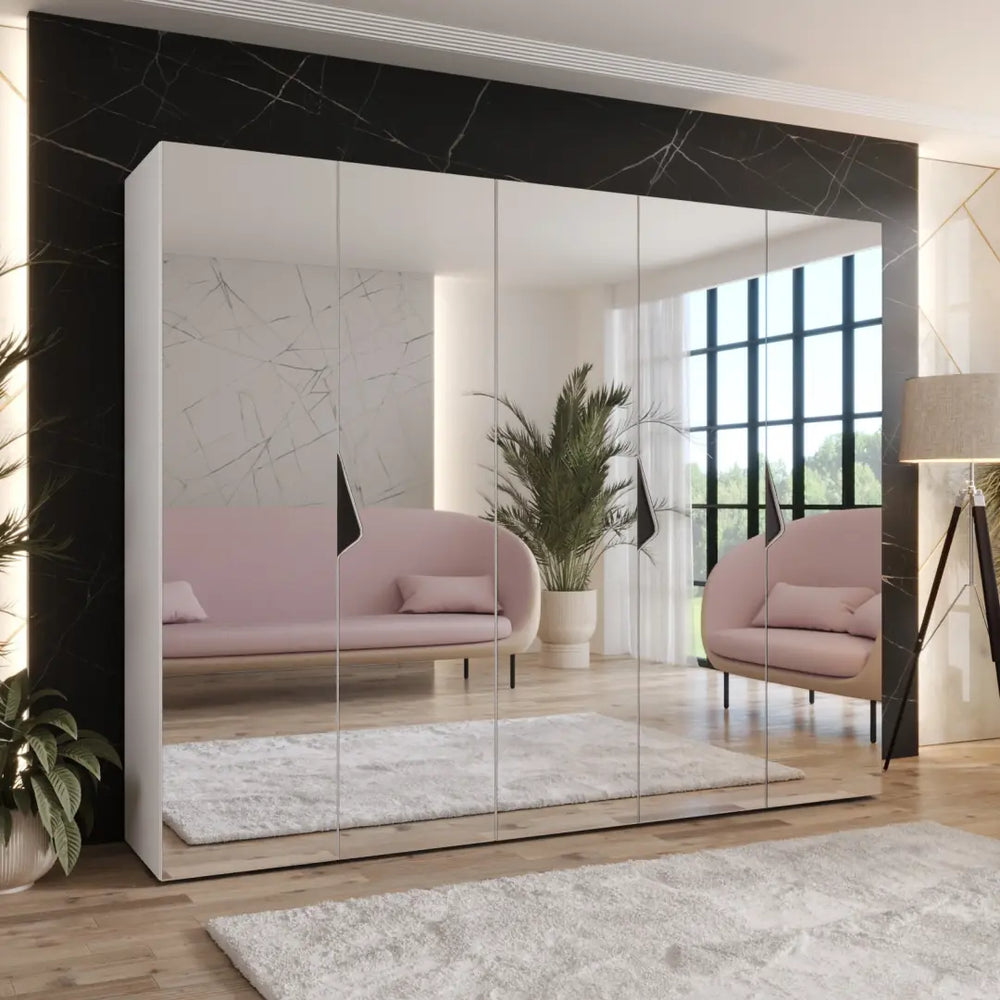 Sandi III Hinged Door Wardrobe 250cm