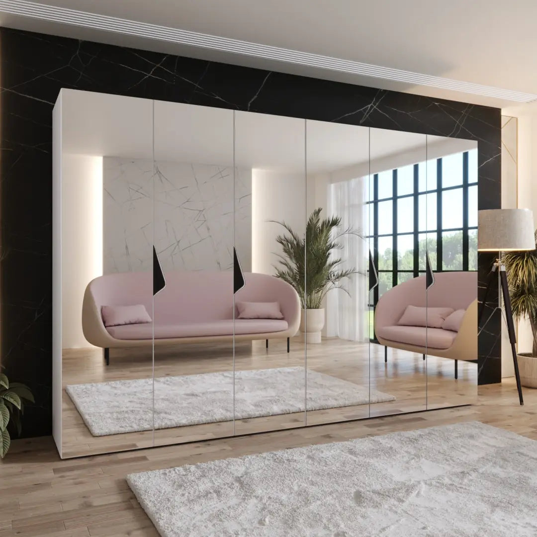 Sandi III Hinged Door Wardrobe 300cm