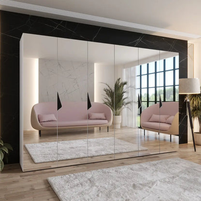 Sandi III Hinged Door Wardrobe 300cm