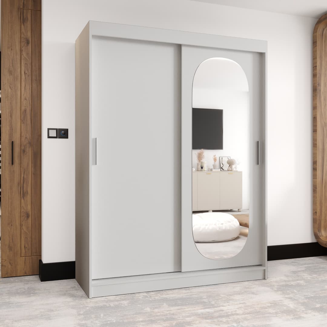 Royal Sliding Door Wardrobe 150cm