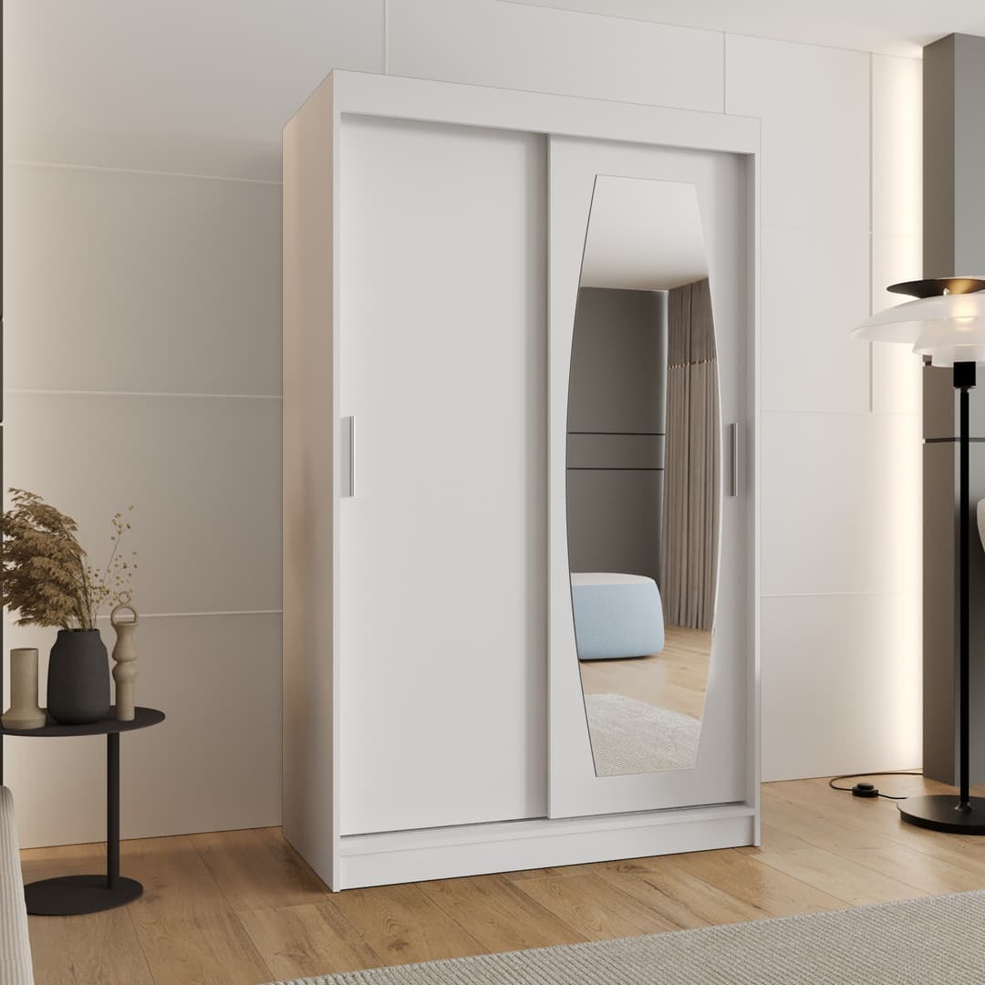 Rossa Sliding Door Wardrobe 120cm