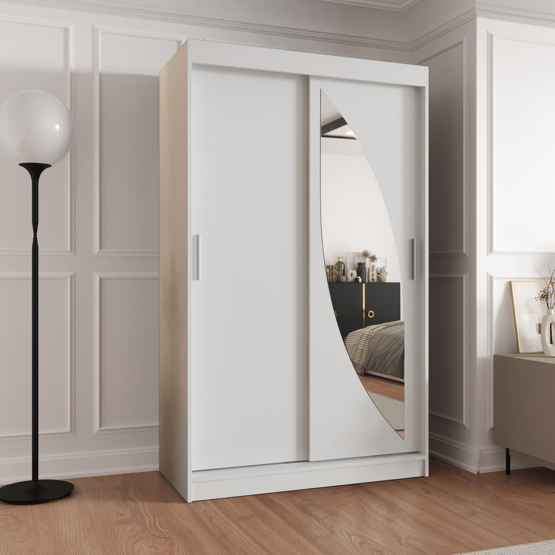 Milo Sliding Door Wardrobe 120cm