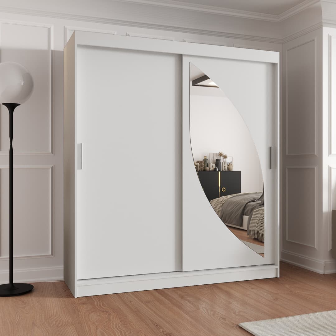 Milo Sliding Door Wardrobe 180cm