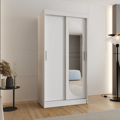 Lucy Sliding Door Wardrobe 100cm