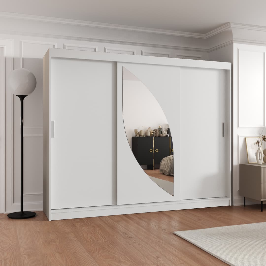 Milo Sliding Door Wardrobe 250cm