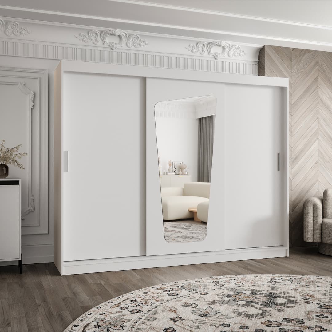 Moka Sliding Door Wardrobe 250cm