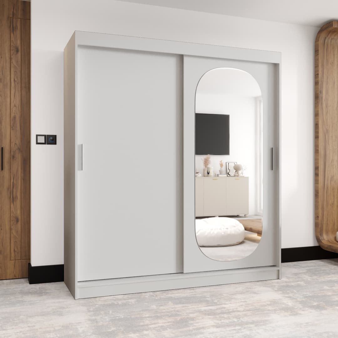 Royal Sliding Door Wardrobe 180cm