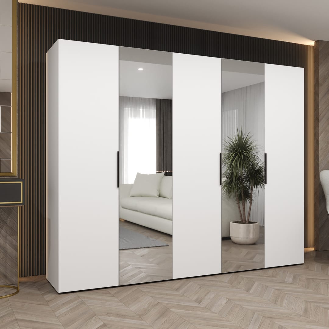 Marbella II Hinged Door Wardrobe 250cm