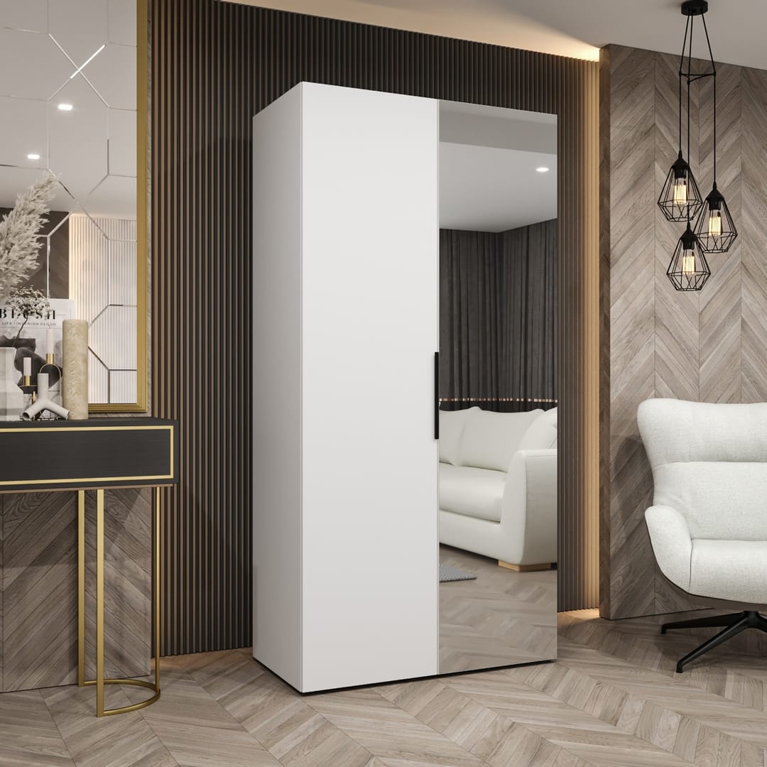 Marbella II Hinged Door Wardrobe 100cm