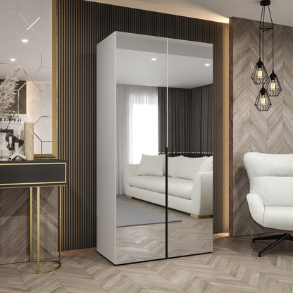 Alicante III Hinged Door Wardrobe 100cm