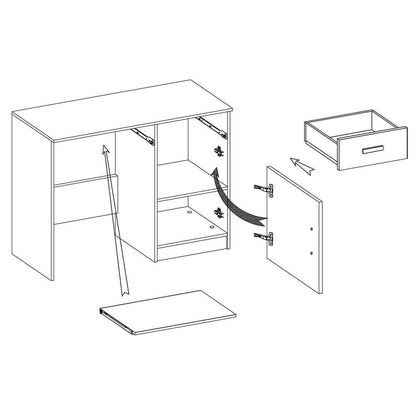 Smyk II SM-08 Computer Desk 110cm