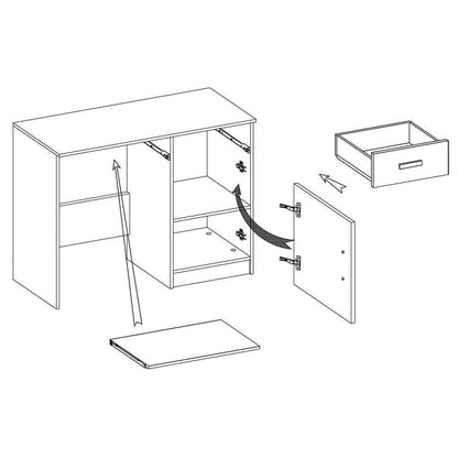 Smyk SM-08 Computer Desk 110cm