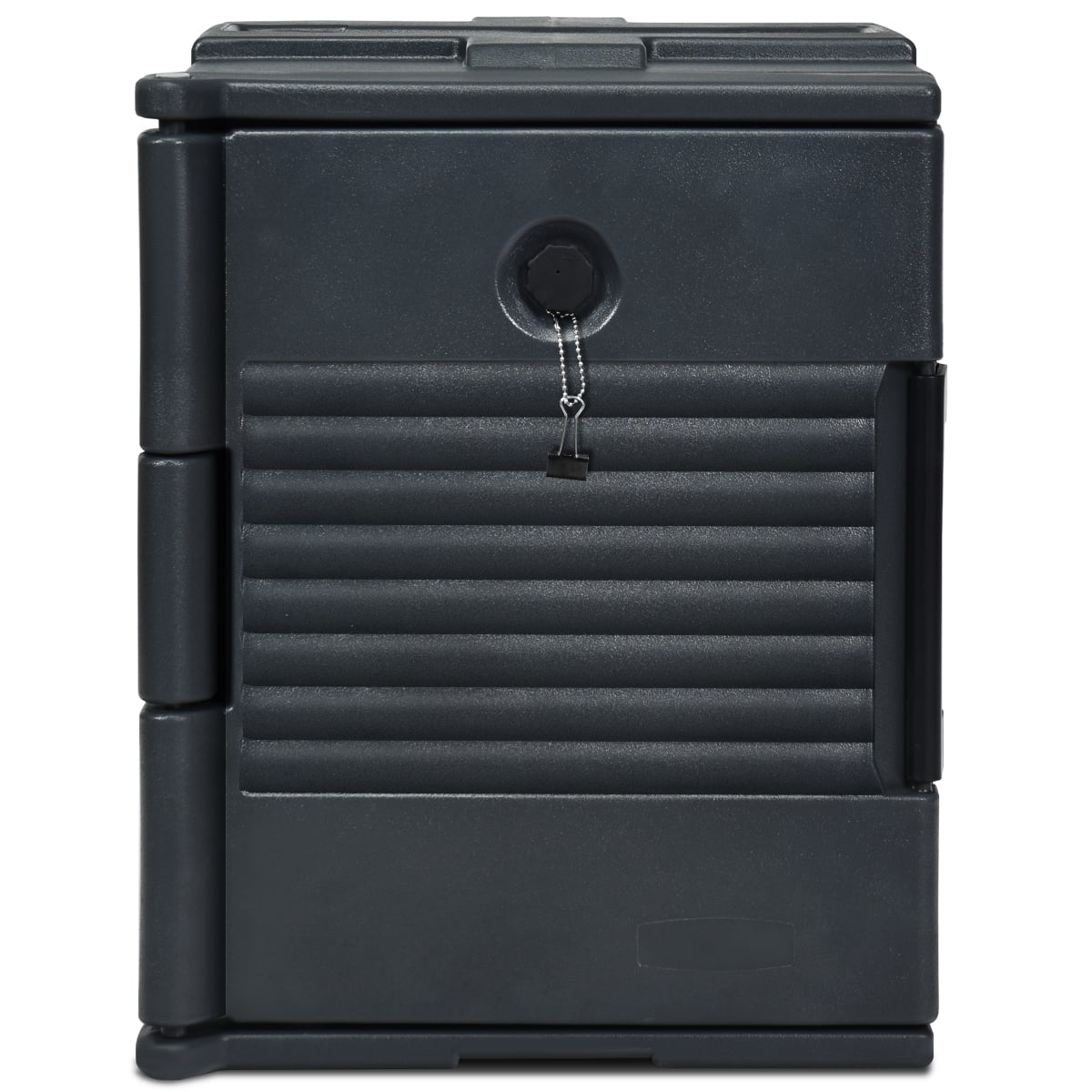 Front-Loading Insulated Food Pan Carrier for 6 Full-Size Pans-Black