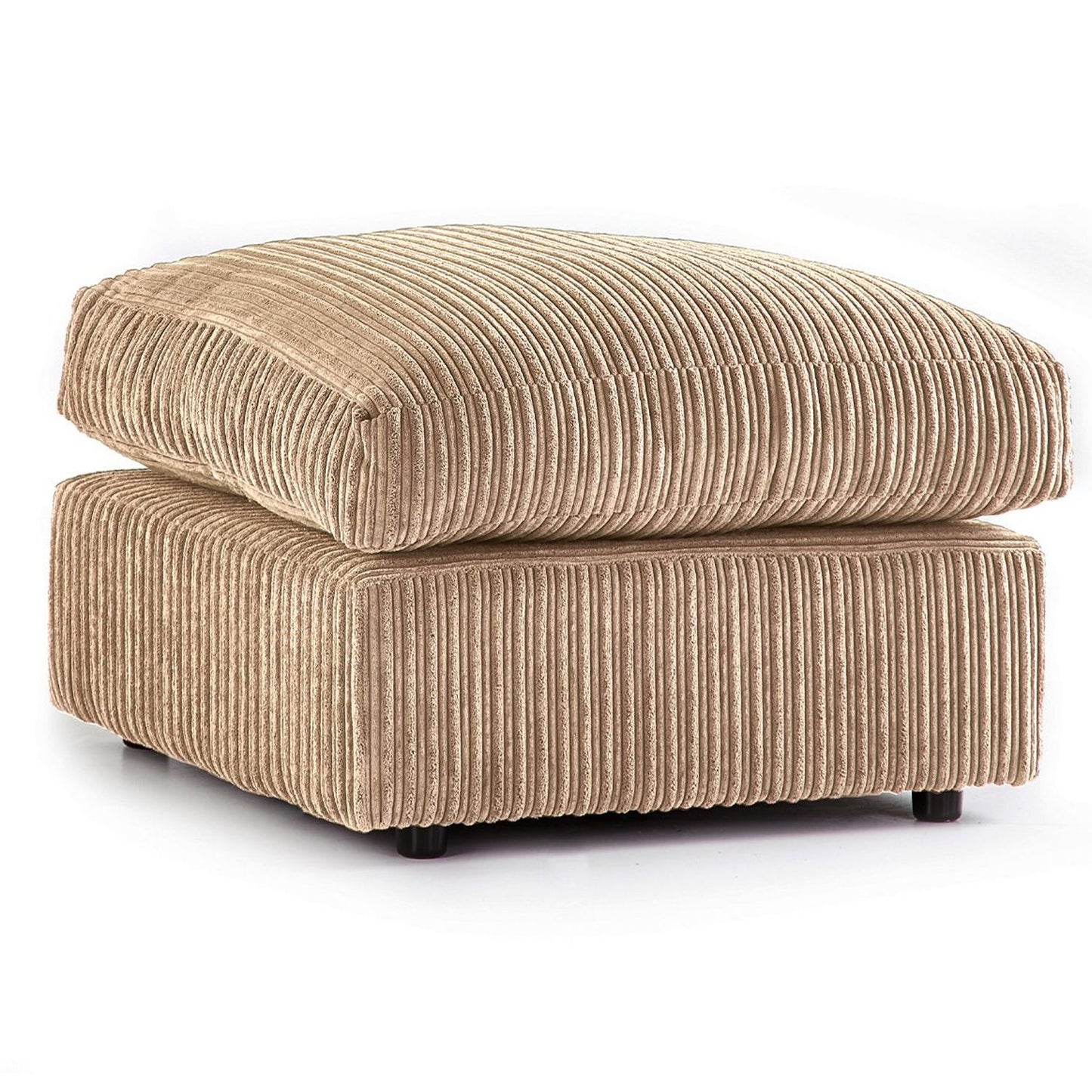 Blake Full Back Silver Jumbo Cord Corner Sofa - Right and Left Arm - Available in Other Colours