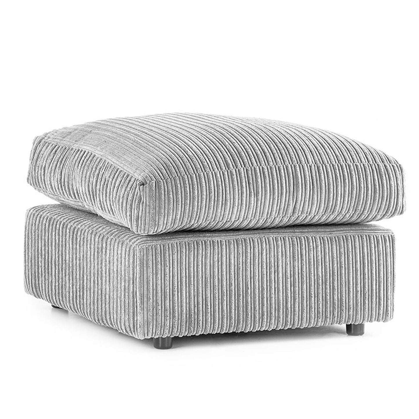 Blake Full Back Cream Jumbo Cord Corner Sofa - Right and Left Arm - Available in Other Colours