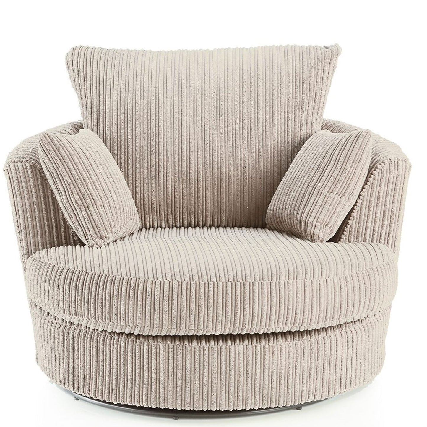 Blake Full Back Cream Jumbo Cord Corner Sofa - Right and Left Arm - Available in Other Colours