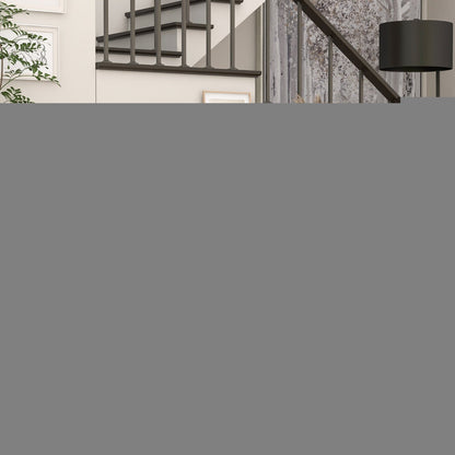 Sideboard Buffet Cabinet with Wine Racks and Storage Shelves-Rustic Brown