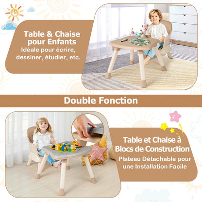 6 in 1 Baby High Chair Convertible Baby Feeding Chair Kids Stool with 5 Point Harness Tray and Brown