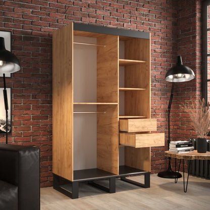 Loft T2 Sliding Door Wardrobe 120cm