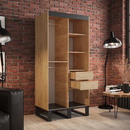 Loft Y1 Sliding Door Wardrobe 100cm