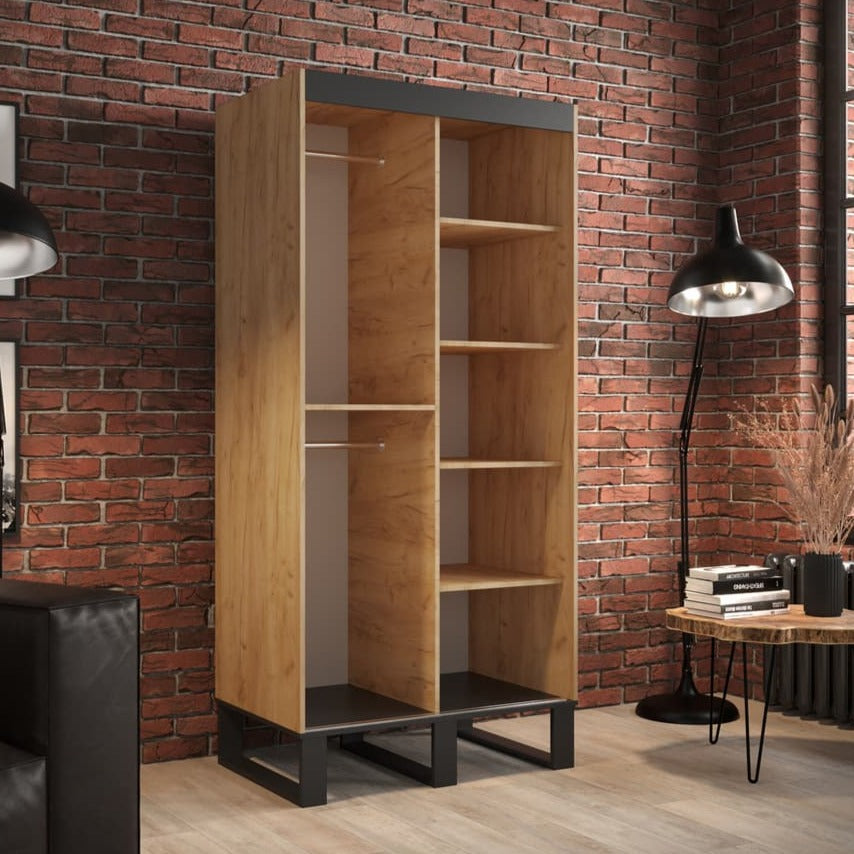 Loft V2 Sliding Door Wardrobe 100cm