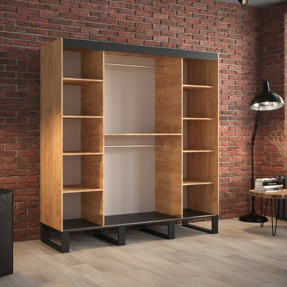 Loft T2 Sliding Door Wardrobe 200cm