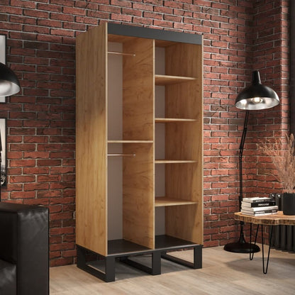 Loft T2 Sliding Door Wardrobe 100cm