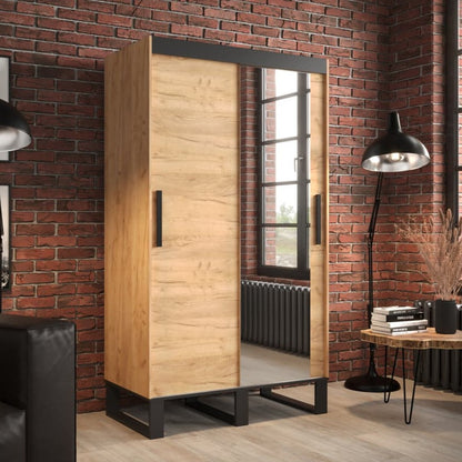 Loft T2 Sliding Door Wardrobe 120cm