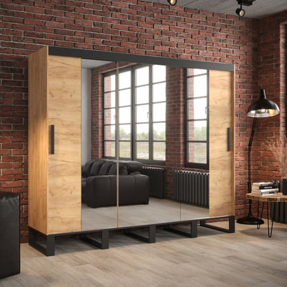 Loft T2 Sliding Door Wardrobe 250cm