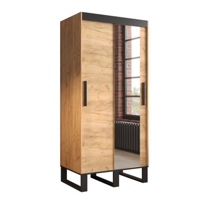 Loft T2 Sliding Door Wardrobe 100cm